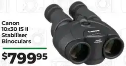 Teds Cameras Canon 10x30 IS II Stabiliser Binoculars offer