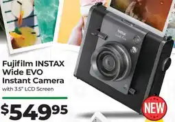 Teds Cameras Fujifilm INSTAX Wide EVO Instant Camera offer
