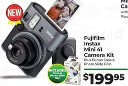Teds Cameras Fujifilm Instax Mini 41 Camera Kit offer