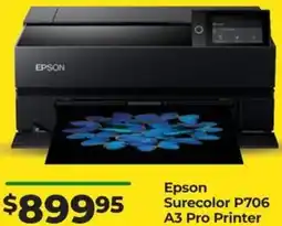 Teds Cameras Epson Surecolor P706 A3 Pro Printer offer