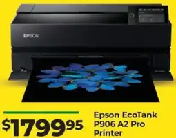 Teds Cameras Epson EcoTank P906 A2 Pro Printer offer