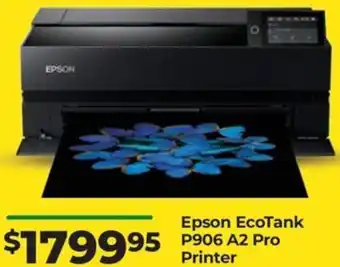 Teds Cameras Epson EcoTank P906 A2 Pro Printer offer