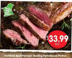 Spudshed Parkfield Beef Premium Yearling Porterhouse Portion offer