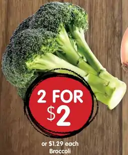 Spudshed Broccoli offer