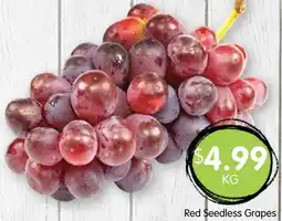 Spudshed Red Seedless Grapes offer