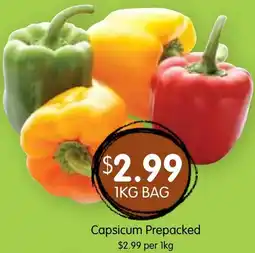 Spudshed Capsicum Prepacked offer