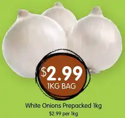 Spudshed White Onions Prepacked offer