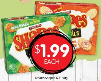 Spudshed Arnott's Shapes offer