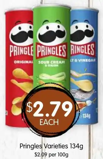 Spudshed Pringles Varieties offer