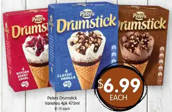 Spudshed Peters Drumstick Varieties offer