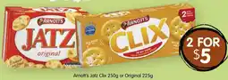 Spudshed Arnott's Jatz Clix or Original offer