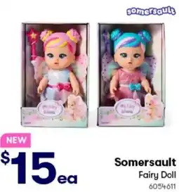 BIG W Somersault Fairy Doll offer