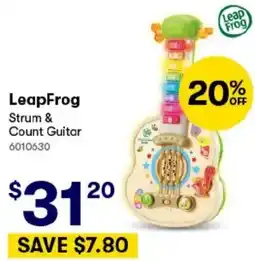 BIG W LeapFrog Strum & Count Guitar offer
