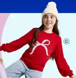 BIG W Intarsia Knitwear, Cherry offer