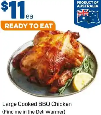 Foodland Large Cooked BBQ Chicken offer