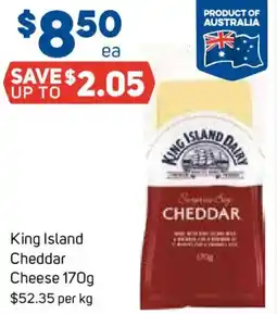Foodland King Island Cheddar Cheese offer