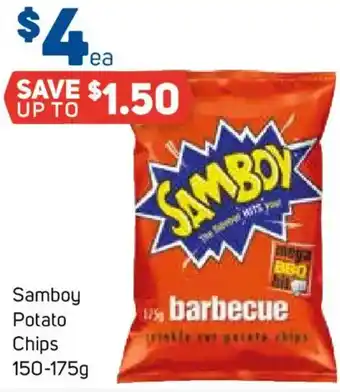 Foodland Samboy Potato Chips offer