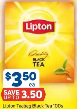Foodland Lipton Teabag Black Tea offer