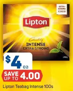 Foodland Lipton Teabag Intense offer