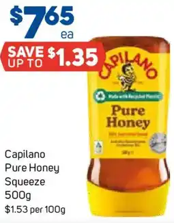 Foodland Capilano Pure Honey Squeeze offer