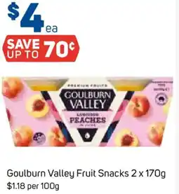 Foodland Goulburn Valley Fruit Snacks offer