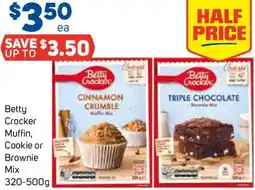 Foodland Betty Crocker Muffin, Cookie or Brownie Mix offer