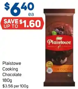 Foodland Plaistowe Cooking Chocolate offer