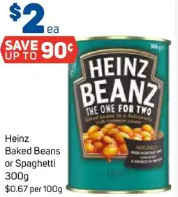 Foodland Heinz Baked Beans or Spaghetti offer