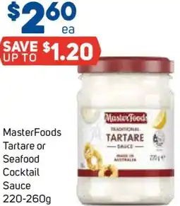 Foodland MasterFoods Tartare or Seafood Cocktail Sauce offer