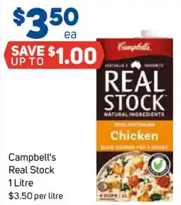 Foodland Campbell's Real Stock offer