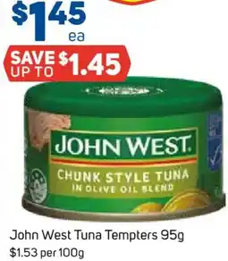 Foodland John West Tuna Tempters offer