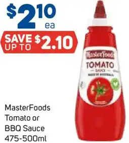 Foodland MasterFoods Tomato or BBQ Sauce offer