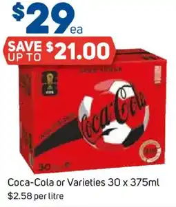 Foodland Coca Cola or Varieties offer