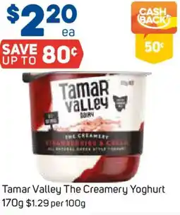 Foodland Tamar Valley The Creamery Yoghurt offer