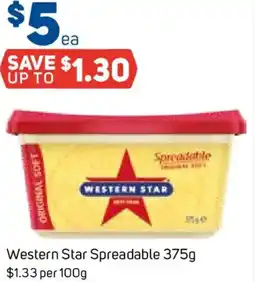 Foodland Western Star Spreadable offer