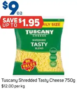 Foodland Tuscany Shredded Tasty Cheese offer