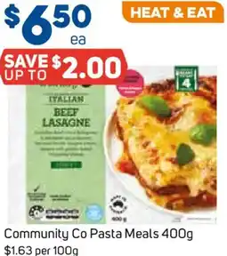 Foodland Community Co Pasta Meals offer
