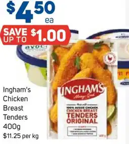 Foodland Inghams Chicken Breast Tenders offer