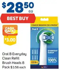 Foodland Oral B Everyday Clean Refill Brush Heads offer