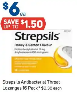 Foodland Strepsils Antibacterial Throat Lozenges offer