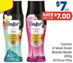 Foodland Comfort In Wash Scent Booster Beads offer