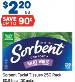 Foodland Sorbent Facial Tissues offer