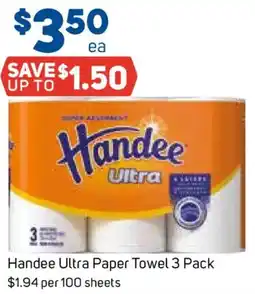 Foodland Handee Ultra Paper Towel offer