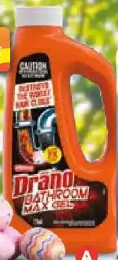 Foodland Drāno Bathroom or Kitchen Drain Gel offer