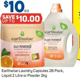 Foodland Earthwise Laundry Capsules Liquid or Powder offer