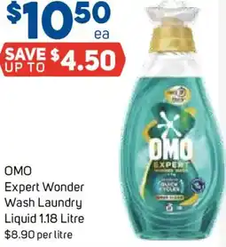 Foodland Omo expert wonder wash laundry liquid offer