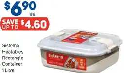 Foodland Sistema Heatables Rectangle Container offer