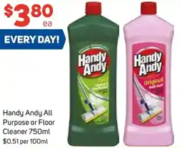 Foodland Handy Andy All Purpose or Floor Cleaner offer