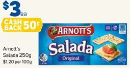 Foodland Arnotts Salada offer