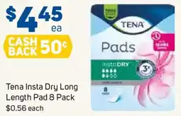 Foodland Tena Insta Dry Long Length Pad offer